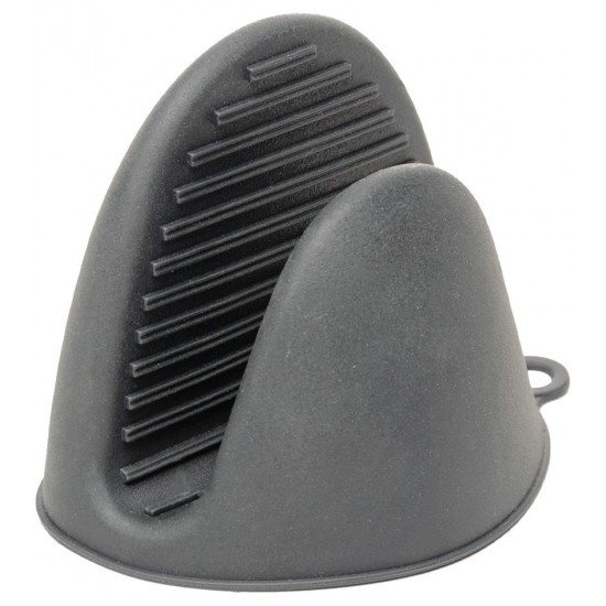 Luva 10,5x7,5x8cm Termica De Silicone Cinza